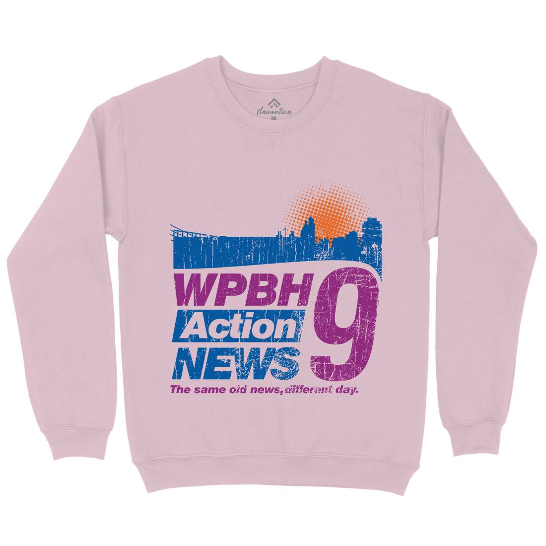 Wpbh Action Kids Crew Neck Sweatshirt Retro D342