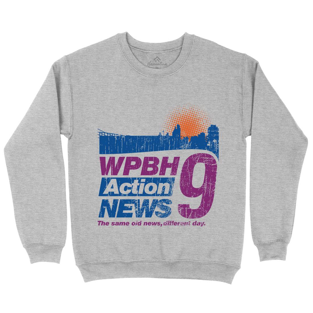 Wpbh Action Kids Crew Neck Sweatshirt Retro D342