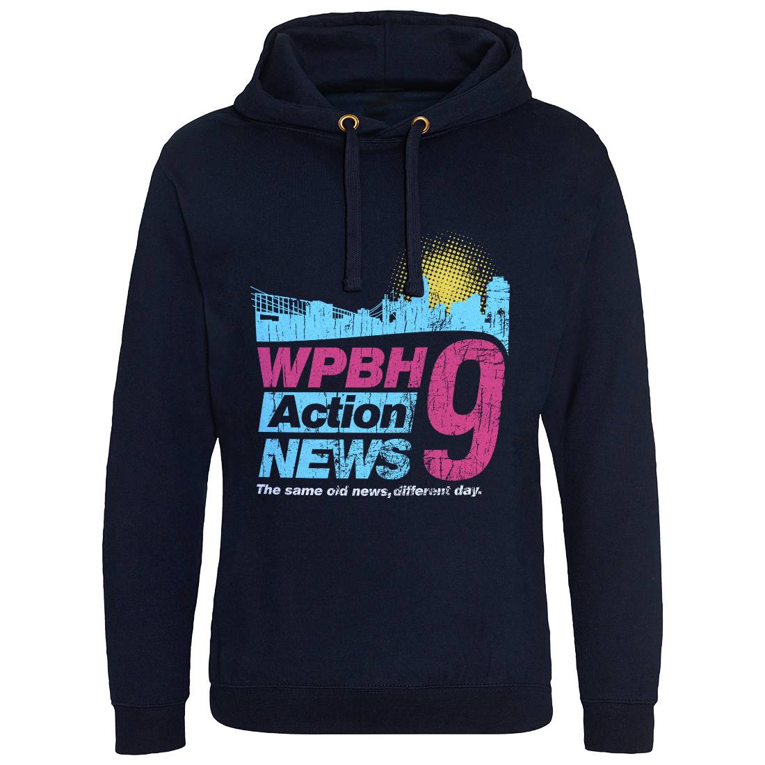 Wpbh Action Mens Hoodie Without Pocket Retro D342