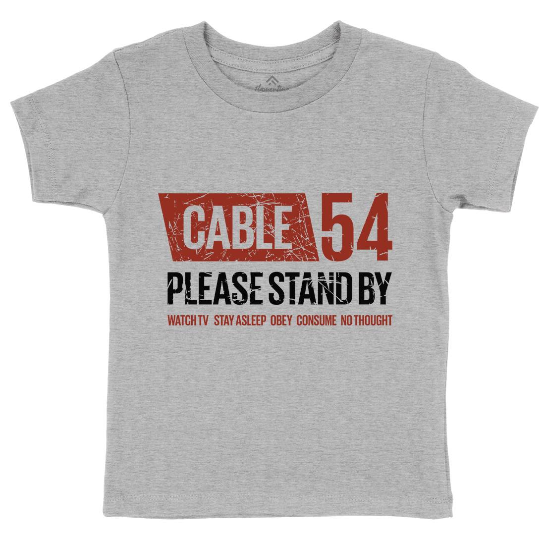 Cable 54 Kids Crew Neck T-Shirt Horror D344