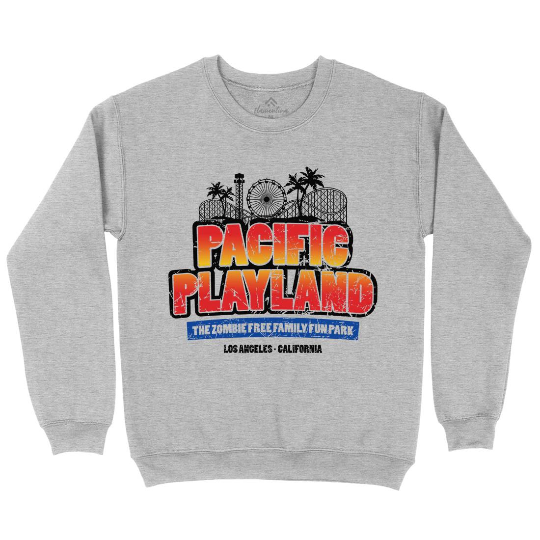 Pacific Playland Kids Crew Neck Sweatshirt Horror D349