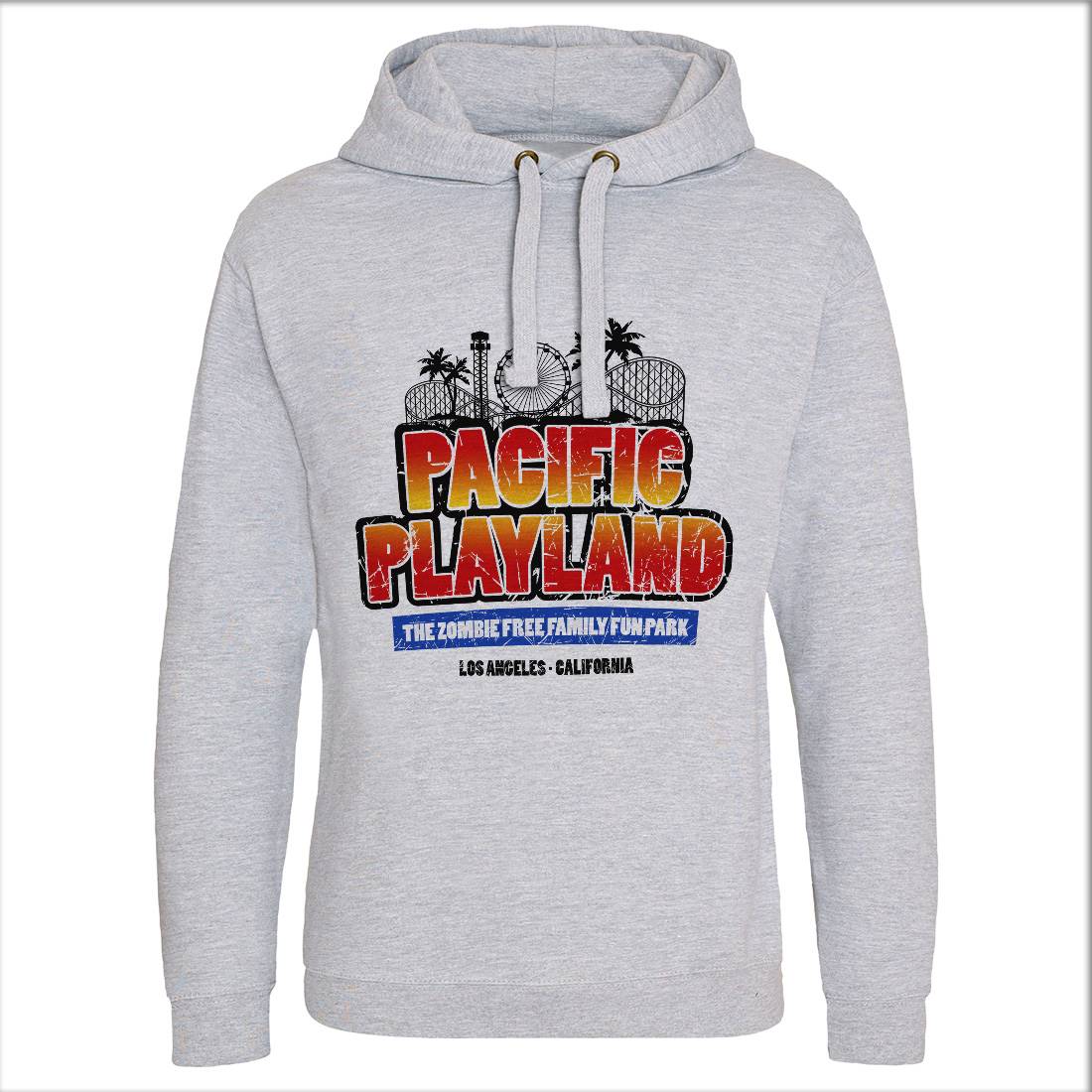 Pacific Playland Mens Hoodie Without Pocket Horror D349