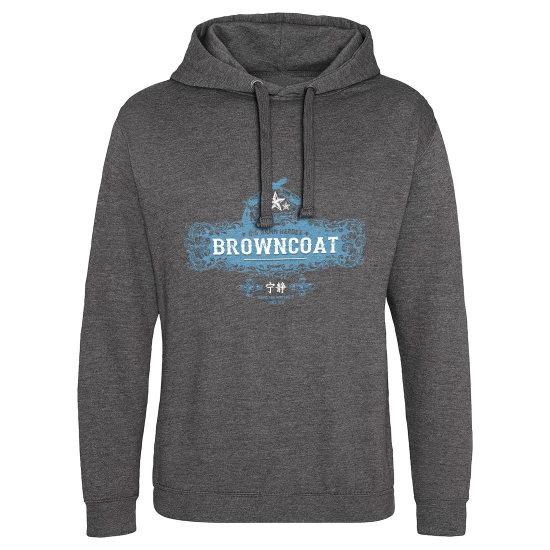 Browncoat Mens Hoodie Without Pocket Space D350
