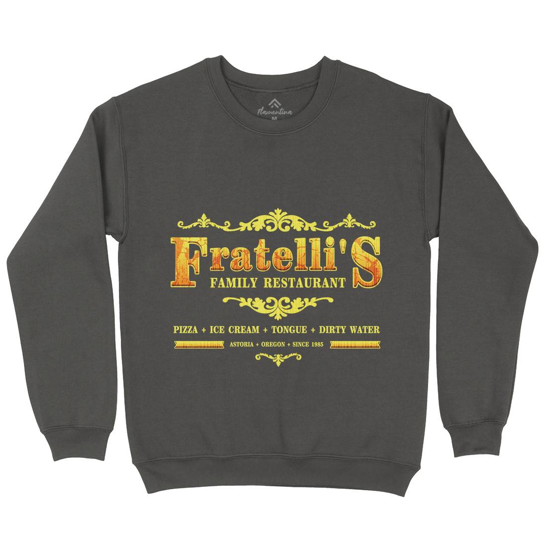 Fratellis Restaurant Mens Crew Neck Sweatshirt Horror D353