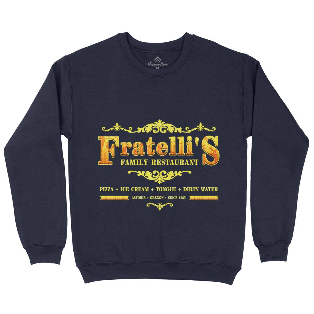 Fratellis Restaurant Kids Crew Neck Sweatshirt Horror D353