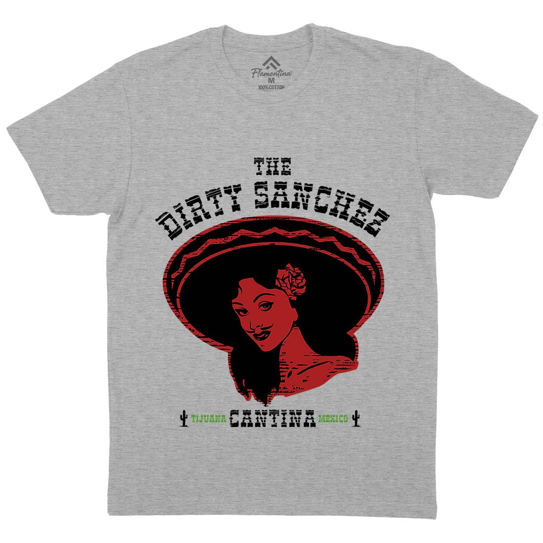 Dirty Sanchez Mens Crew Neck T-Shirt Retro D354