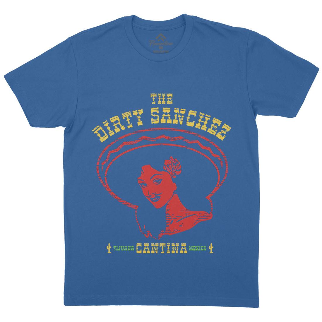 Dirty Sanchez Mens Crew Neck T-Shirt Retro D354