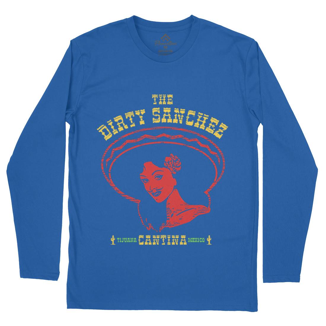 Dirty Sanchez Mens Long Sleeve T-Shirt Retro D354