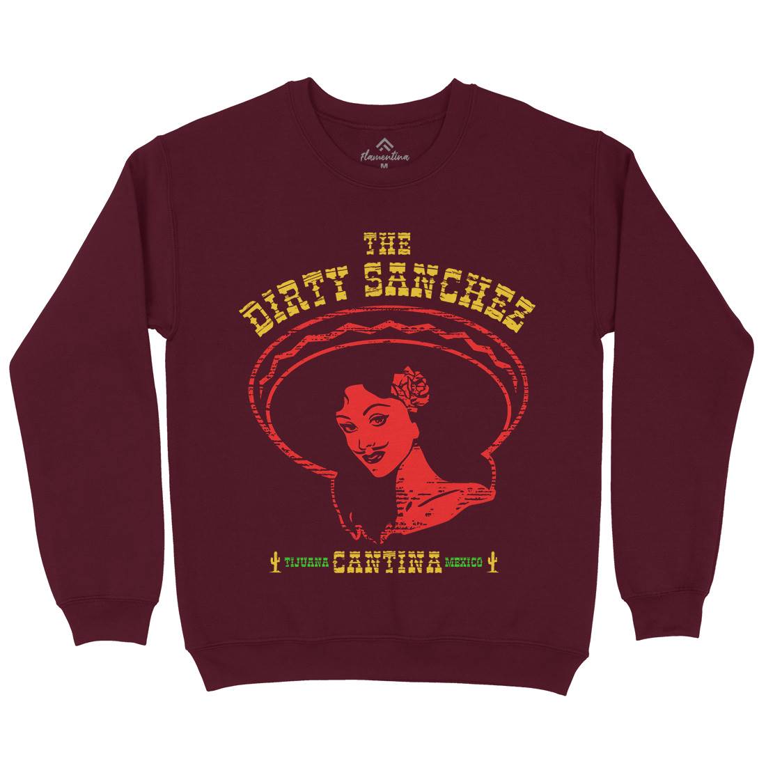 Dirty Sanchez Mens Crew Neck Sweatshirt Retro D354