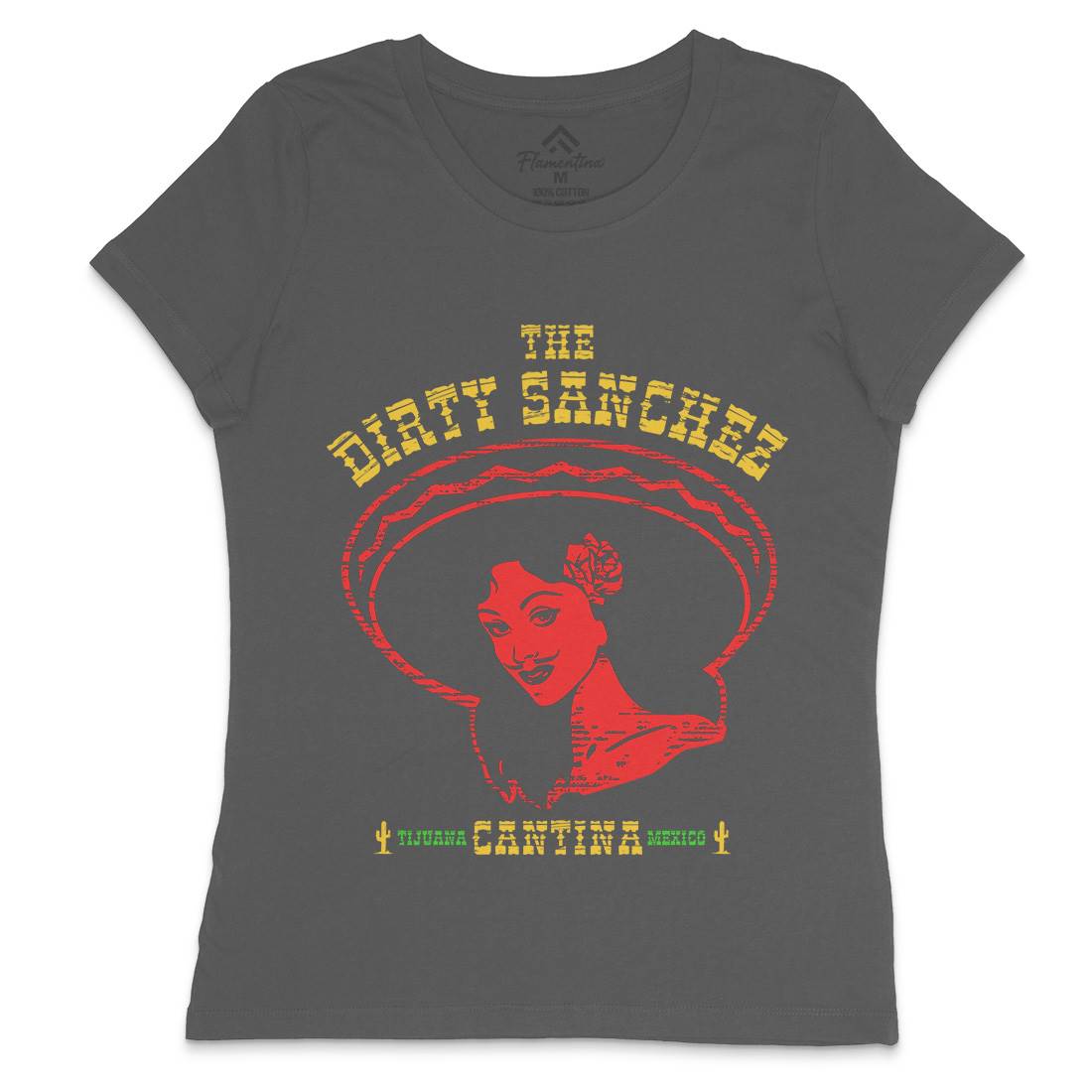Dirty Sanchez Womens Crew Neck T-Shirt Retro D354