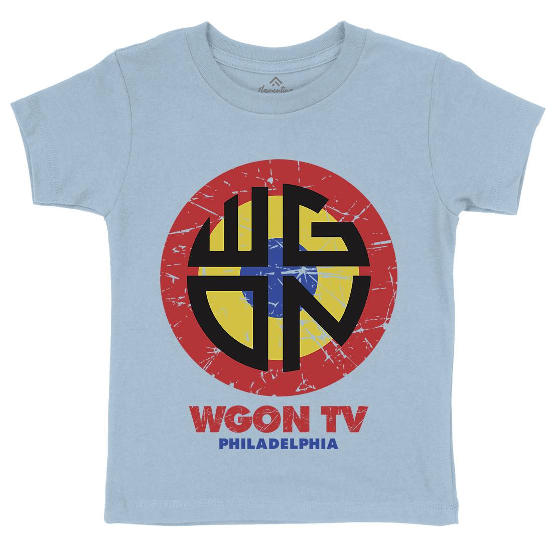 Wgon Tv Kids Crew Neck T-Shirt Horror D357