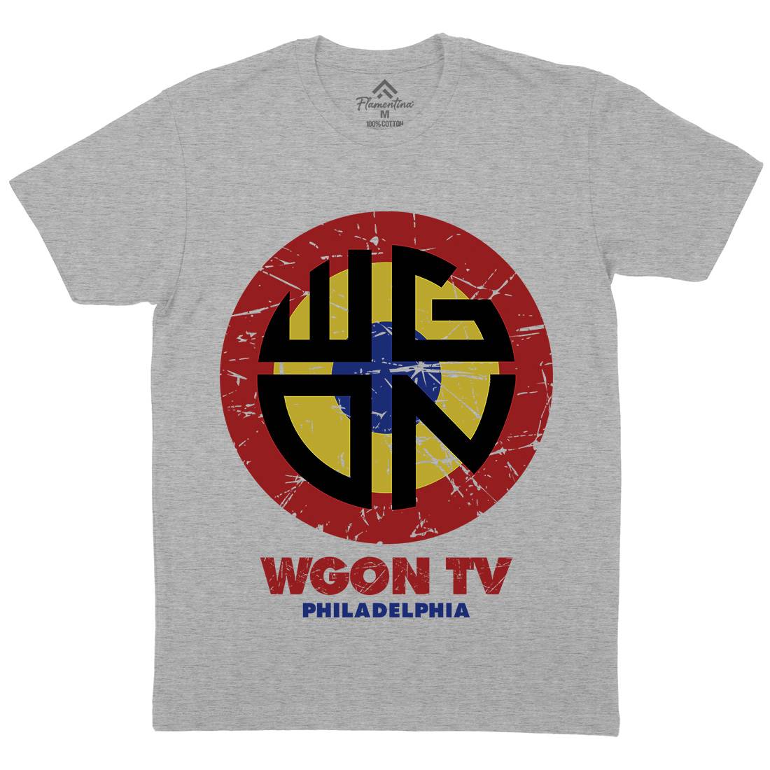 Wgon Tv Mens Crew Neck T-Shirt Horror D357