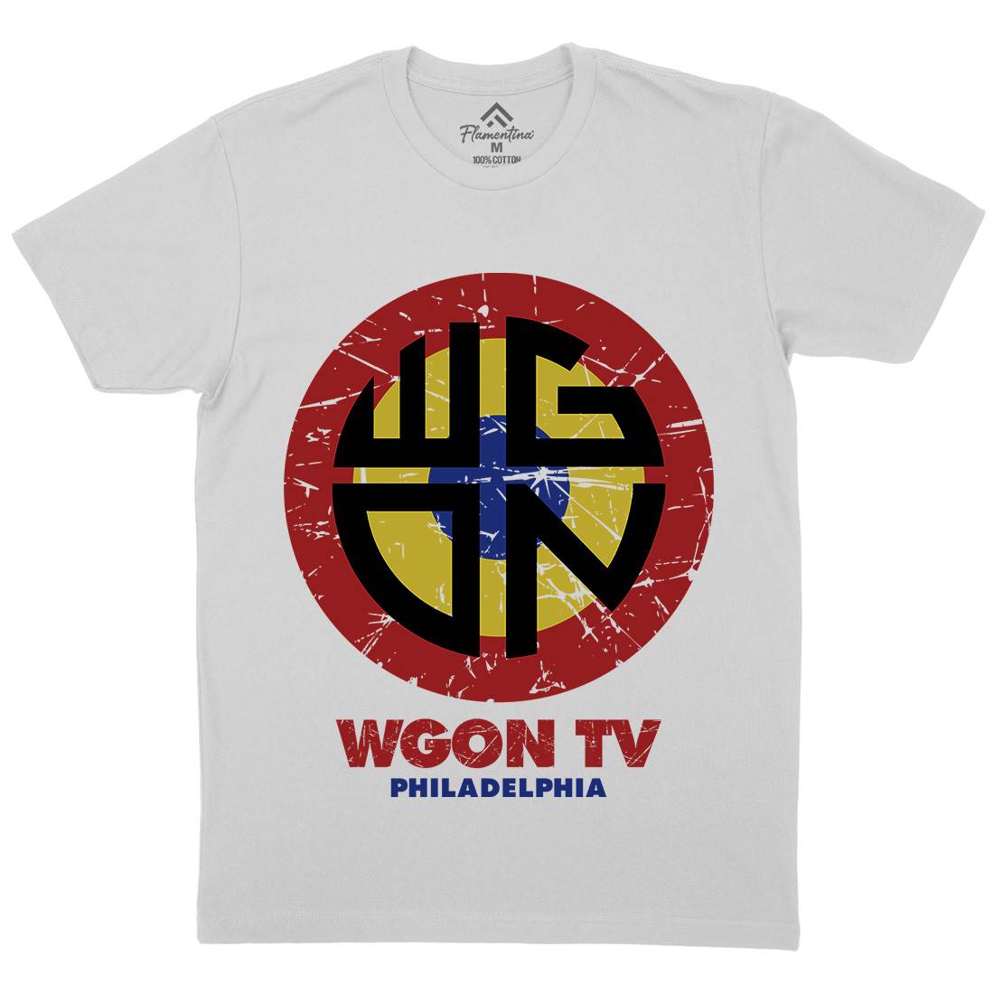 Wgon Tv Mens Crew Neck T-Shirt Horror D357