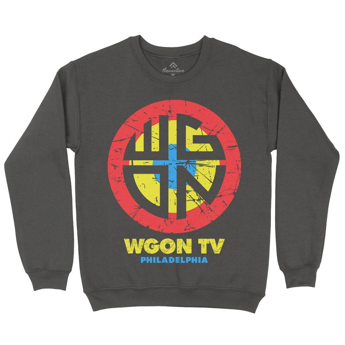 Wgon Tv Mens Crew Neck Sweatshirt Horror D357