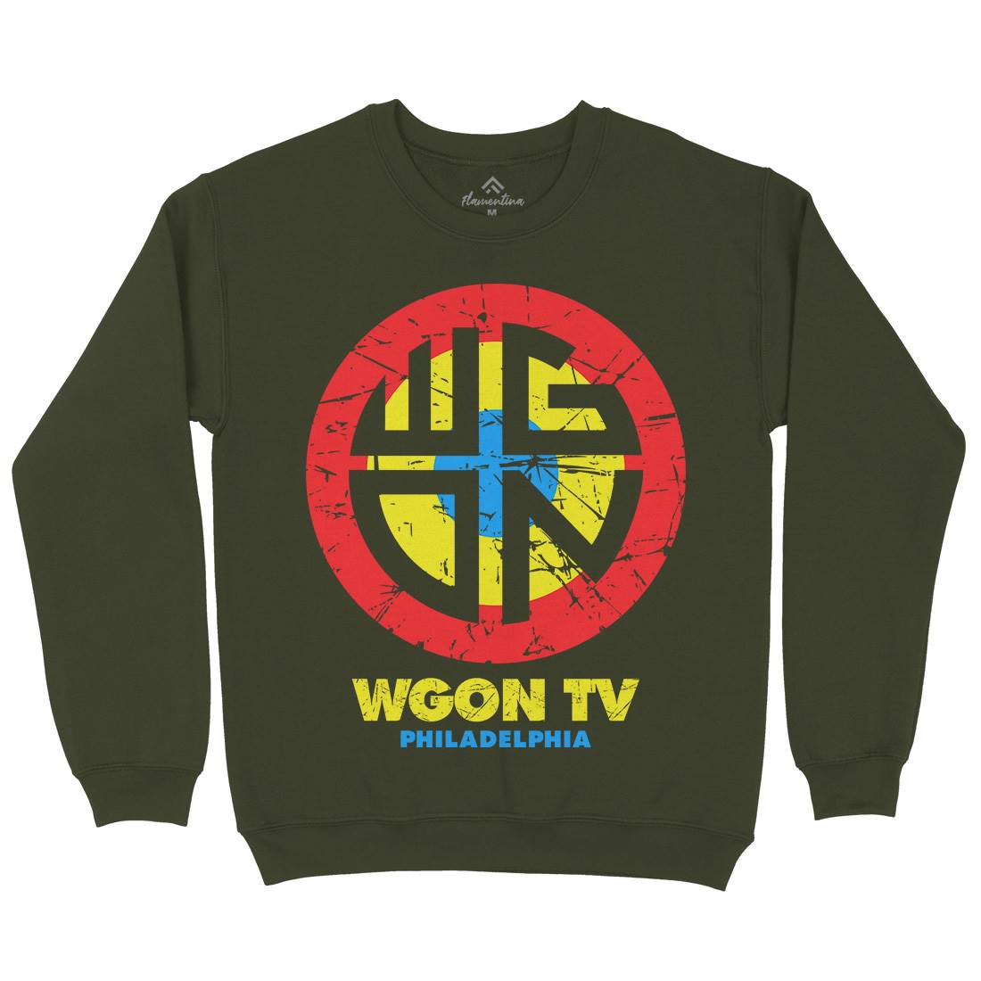 Wgon Tv Mens Crew Neck Sweatshirt Horror D357