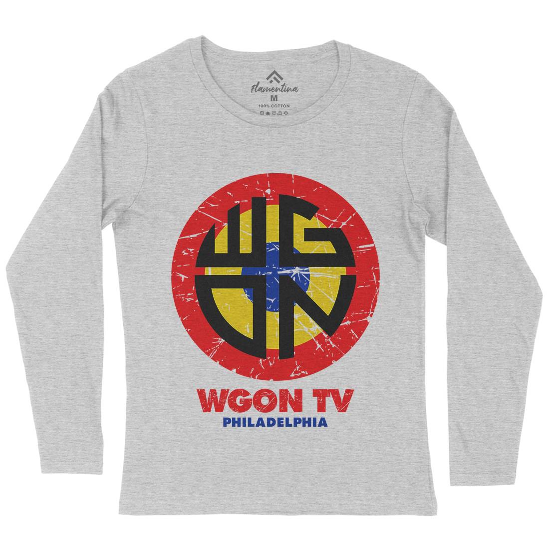 Wgon Tv Womens Long Sleeve T-Shirt Horror D357