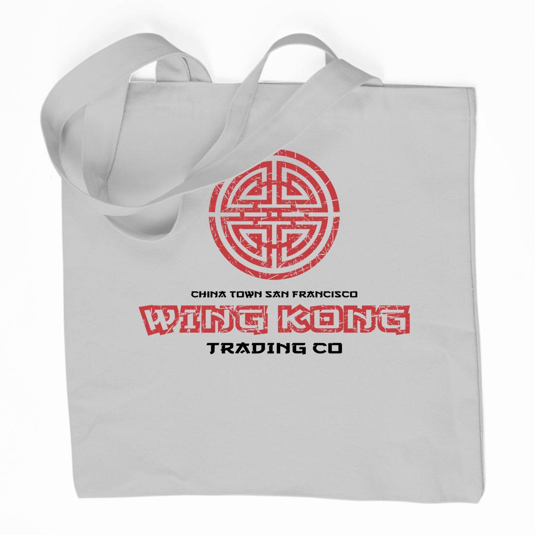 Wing Kong Exchange Organic Premium Cotton Tote Bag Asian D358