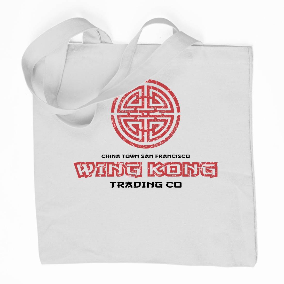 Wing Kong Exchange Organic Premium Cotton Tote Bag Asian D358