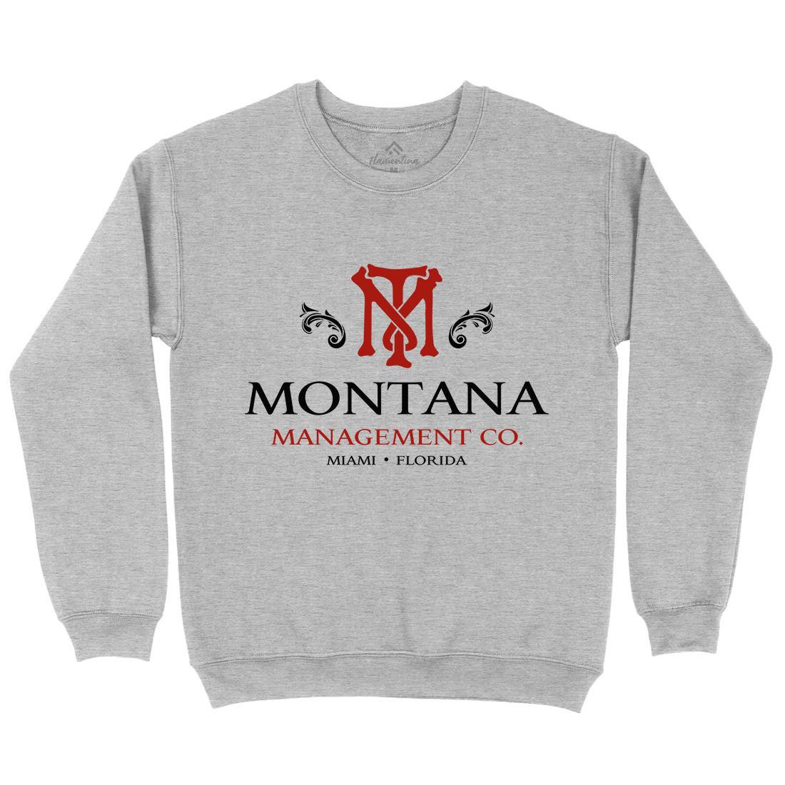 Montana Management Kids Crew Neck Sweatshirt Retro D360