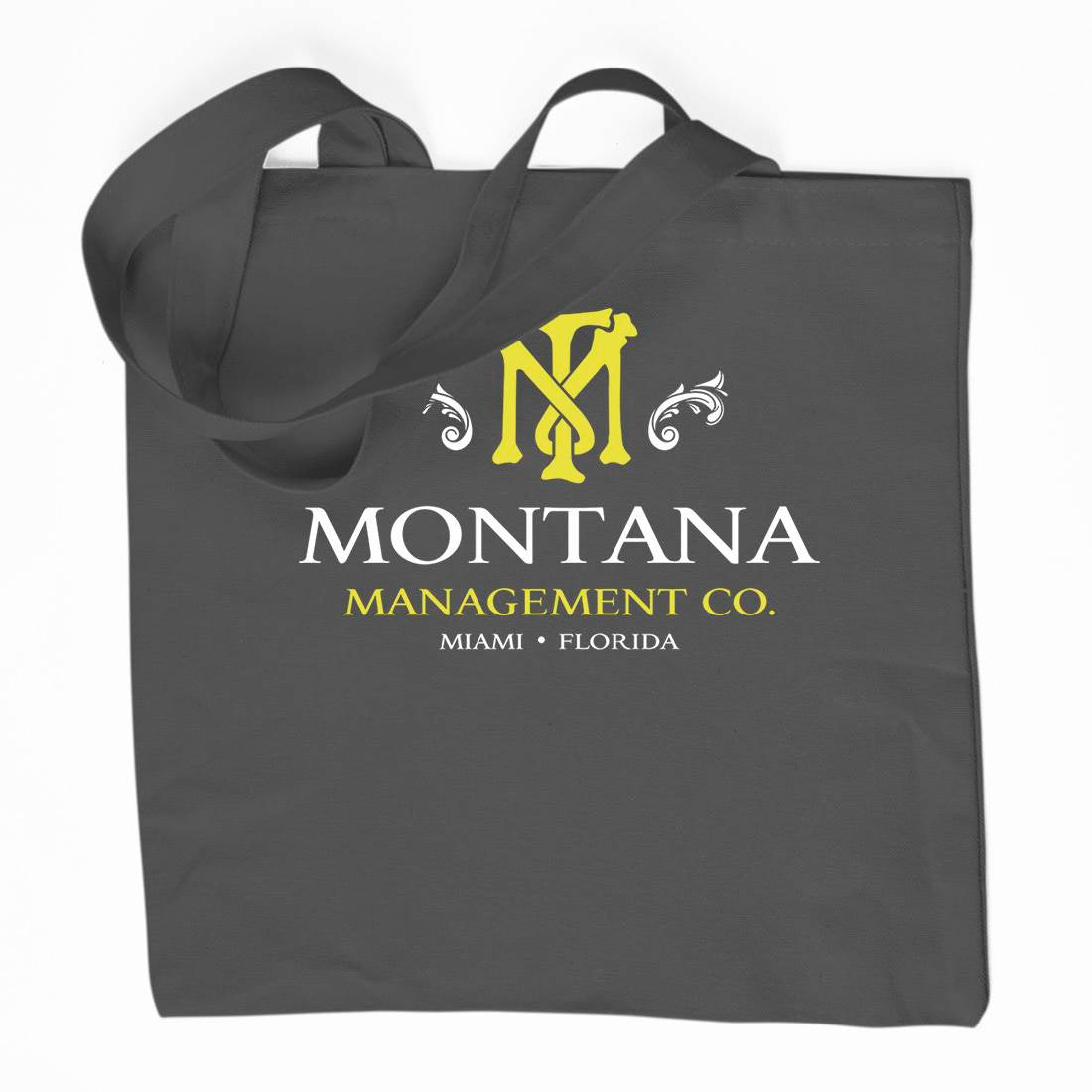 Montana Management Organic Premium Cotton Tote Bag Retro D360