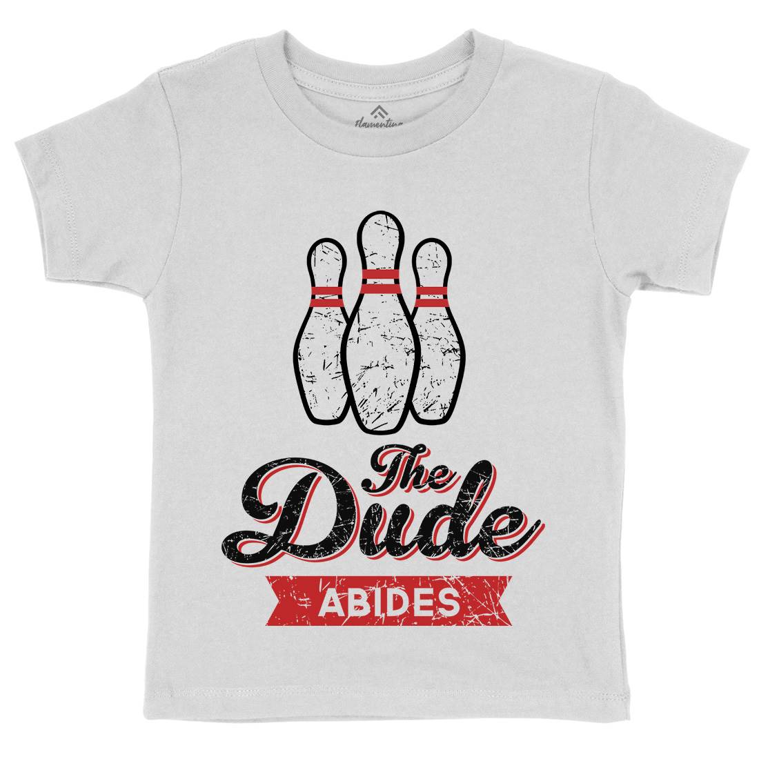 The Dude Kids Organic Crew Neck T-Shirt Sport D361