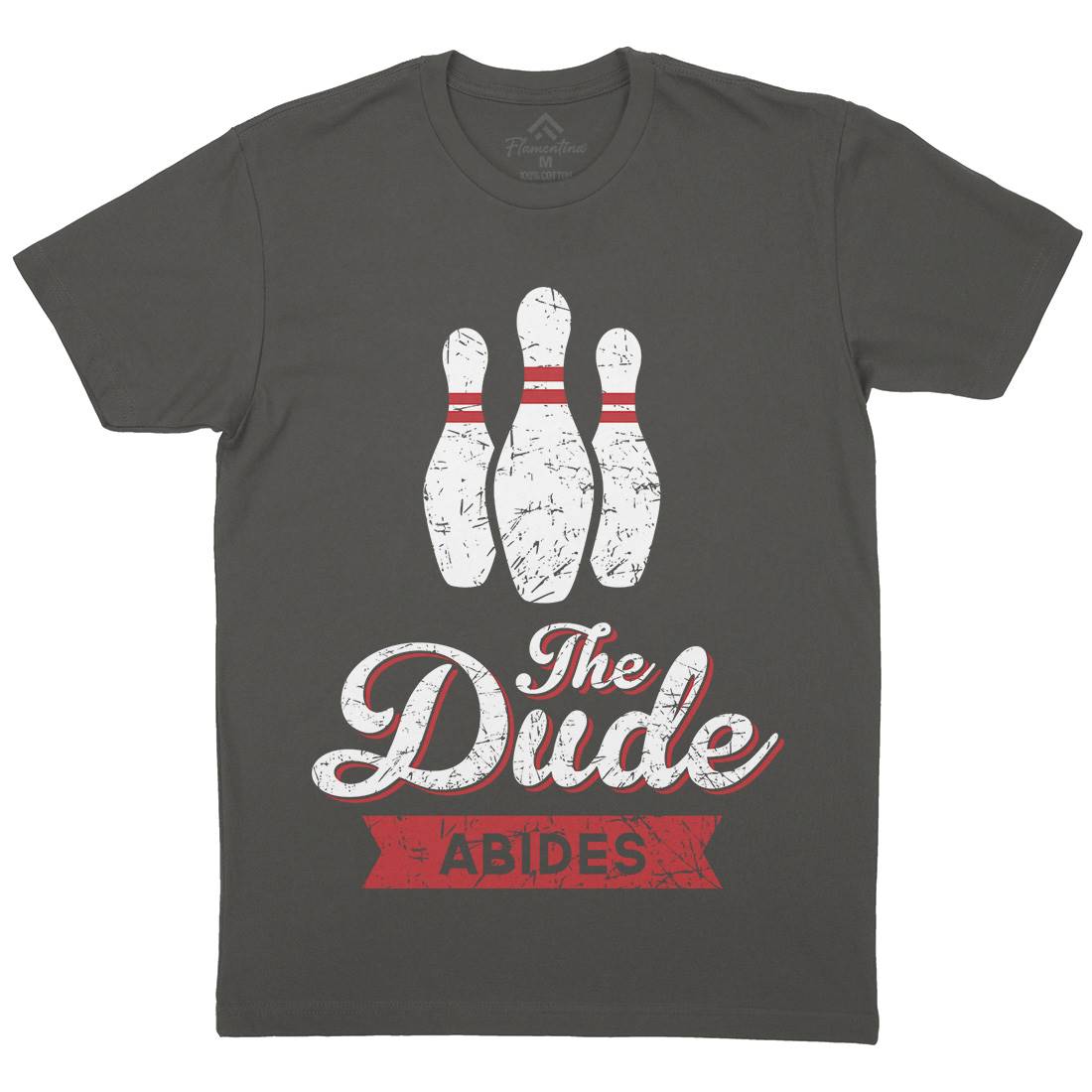 The Dude Mens Crew Neck T-Shirt Sport D361