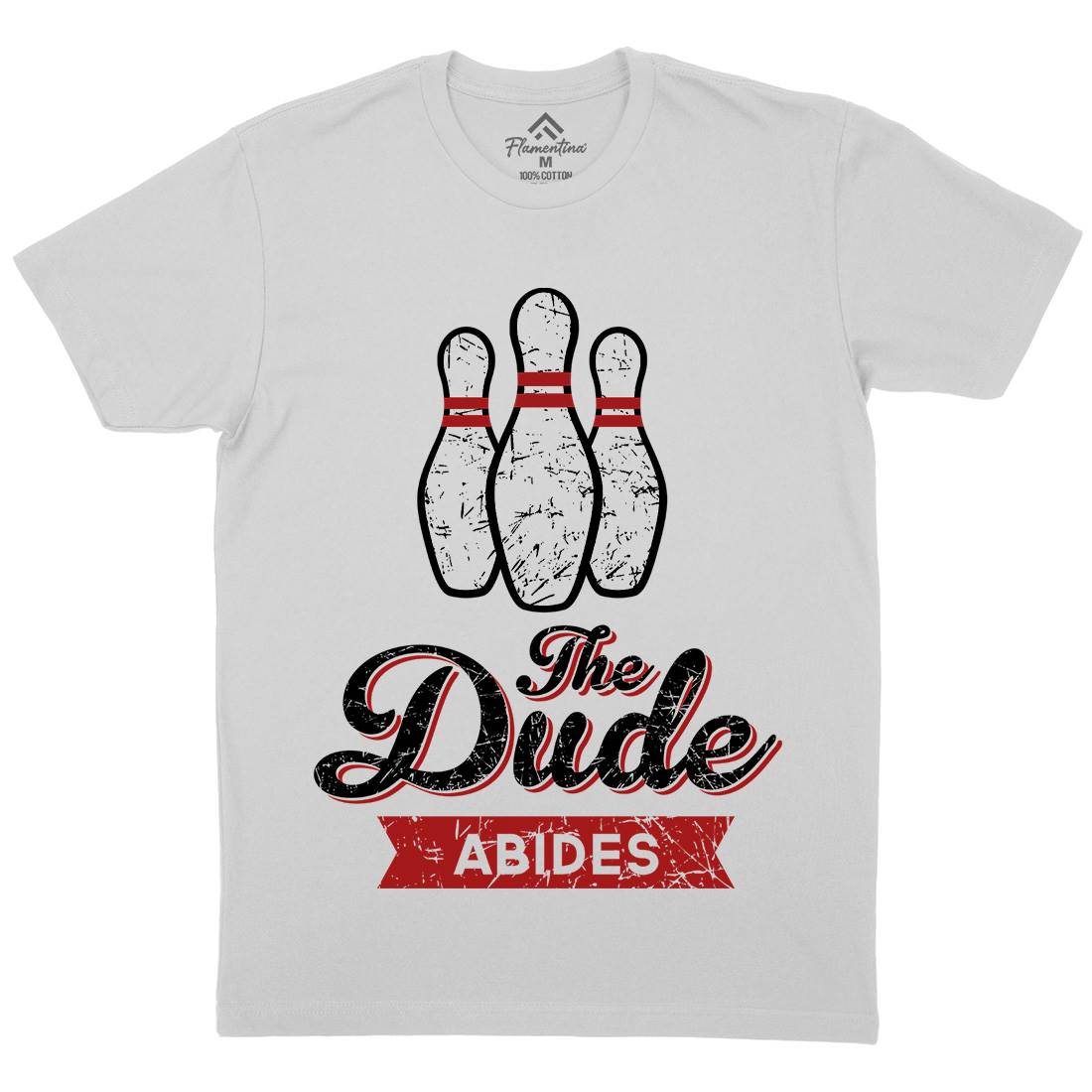 The Dude Mens Crew Neck T-Shirt Sport D361