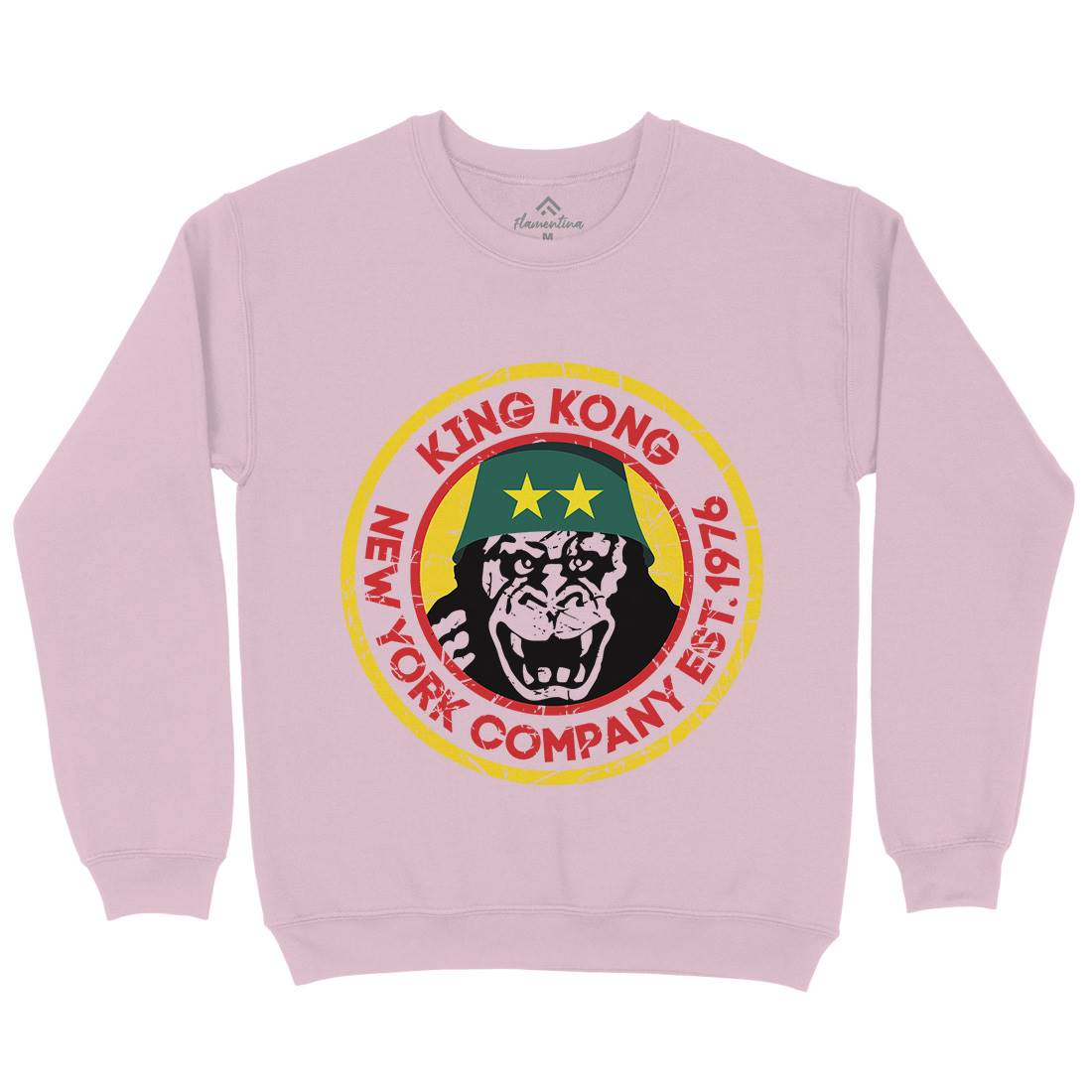 King Kong Company Kids Crew Neck Sweatshirt Retro D362