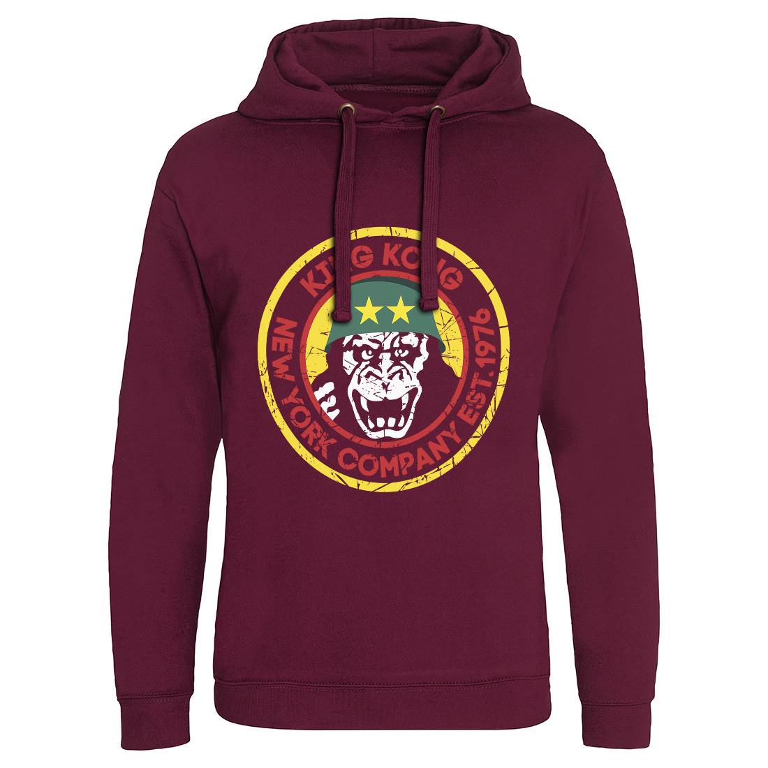 King Kong Company Mens Hoodie Without Pocket Retro D362