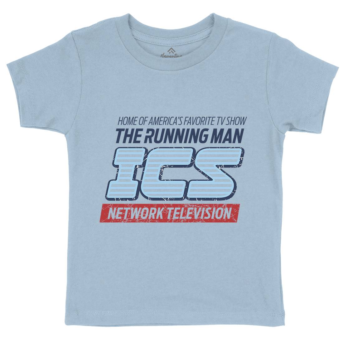 Ics Tv Kids Crew Neck T-Shirt Space D363