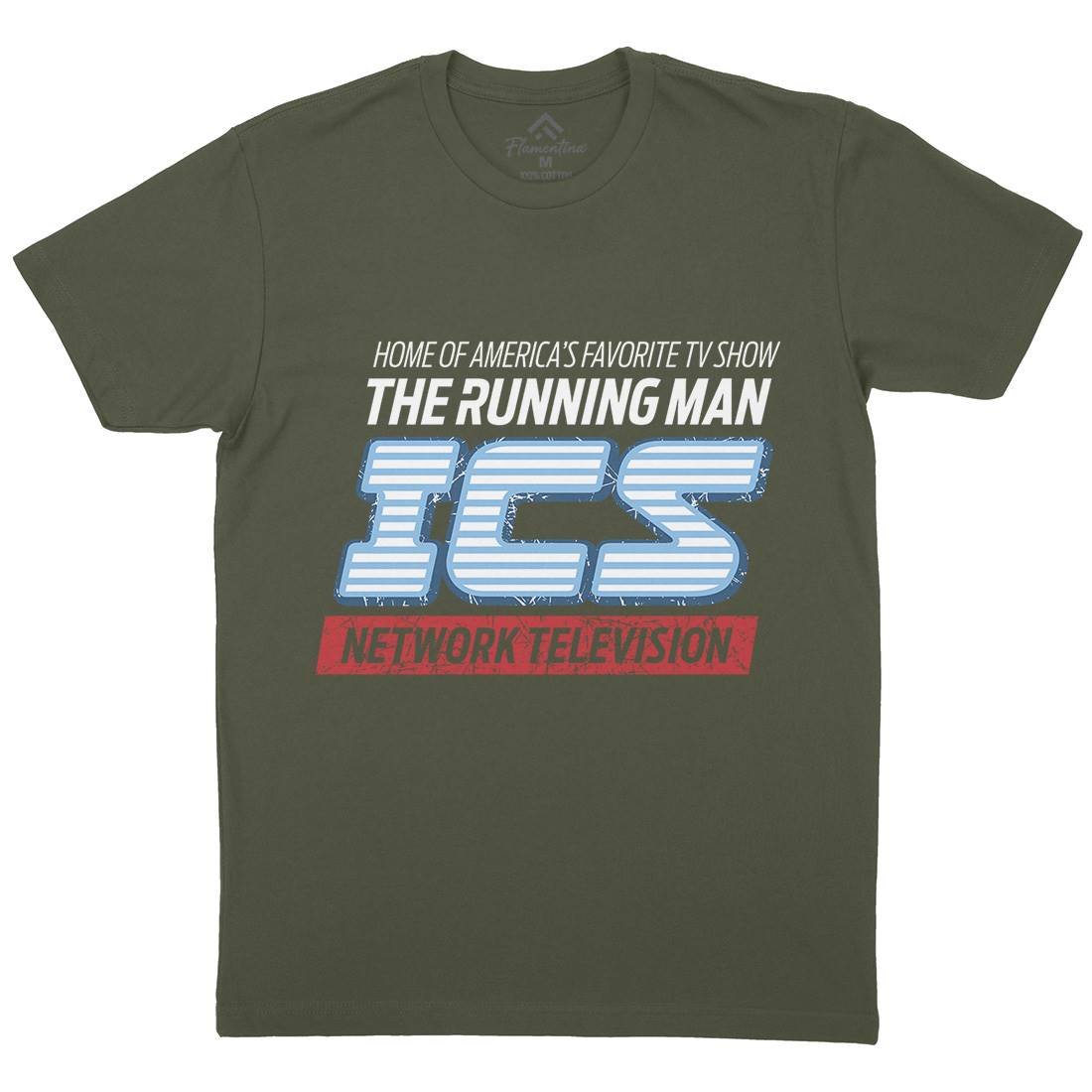 Ics Tv Mens Crew Neck T-Shirt Space D363