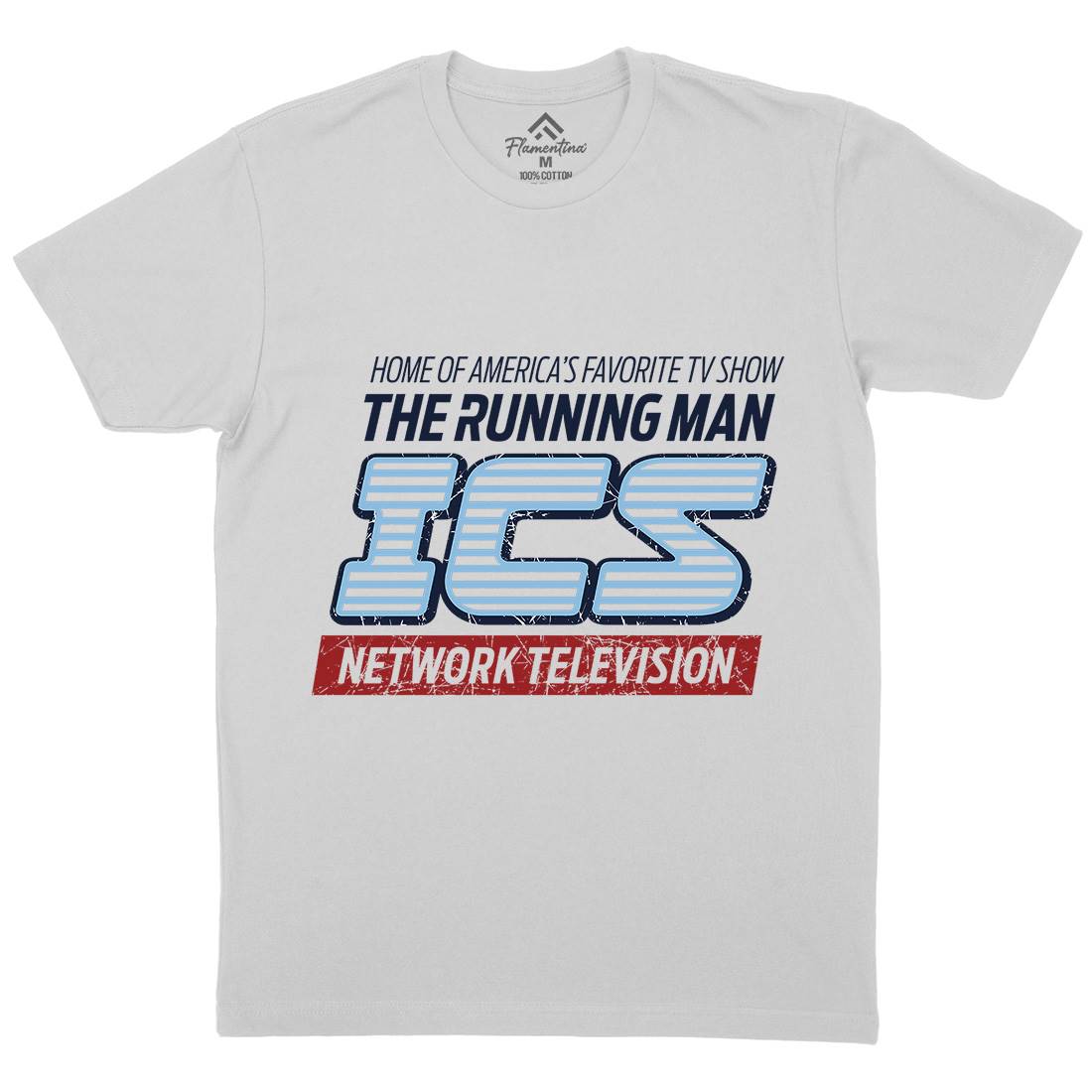 Ics Tv Mens Crew Neck T-Shirt Space D363