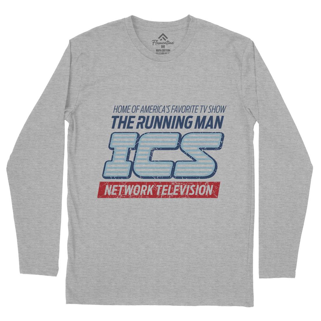 Ics Tv Mens Long Sleeve T-Shirt Space D363