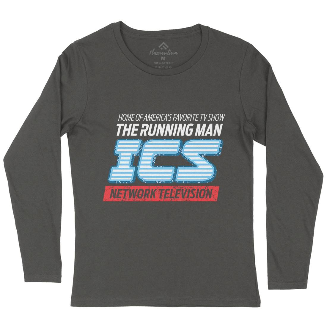 Ics Tv Womens Long Sleeve T-Shirt Space D363
