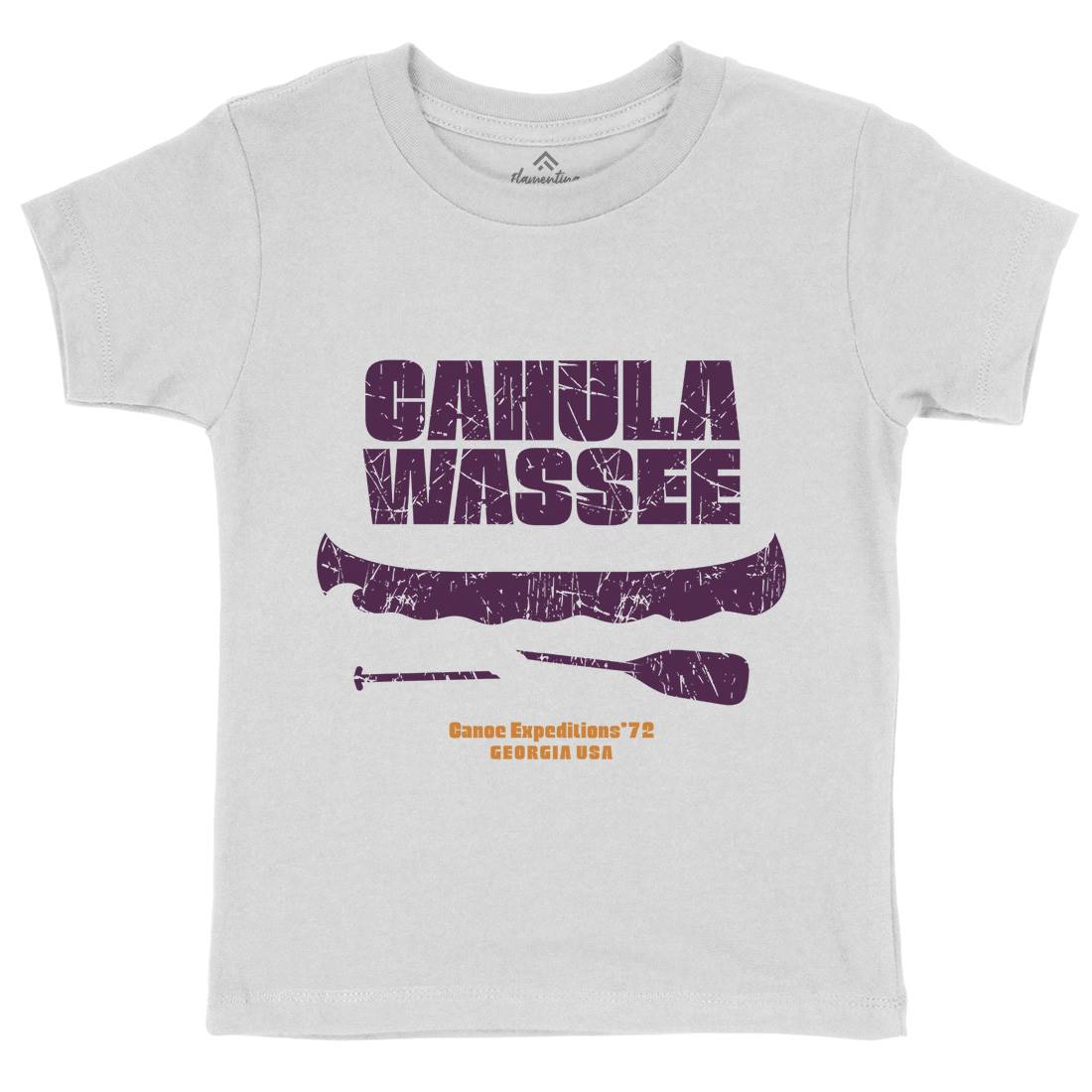Cahulawassee Kids Organic Crew Neck T-Shirt Horror D364