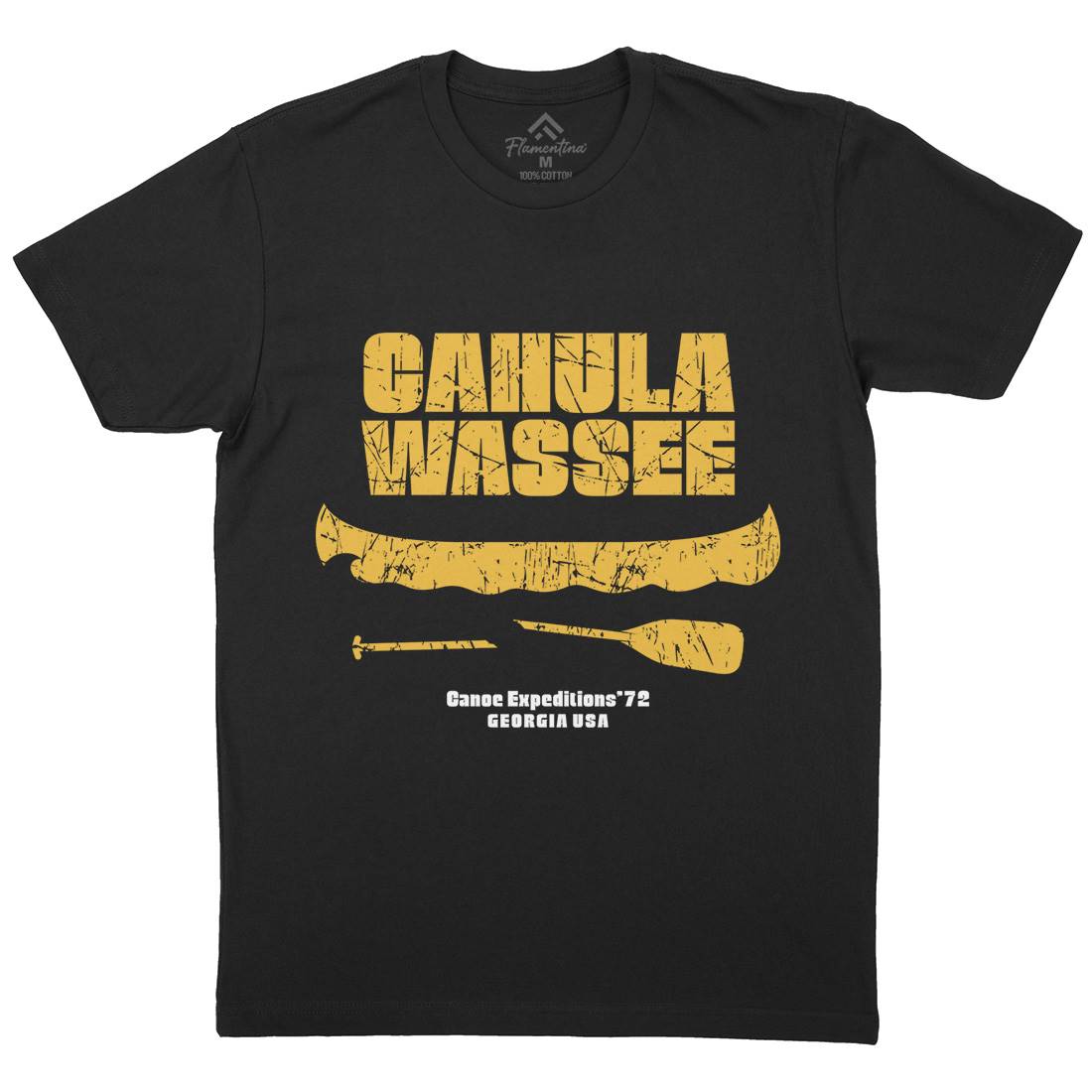 Cahulawassee Mens Crew Neck T-Shirt Horror D364
