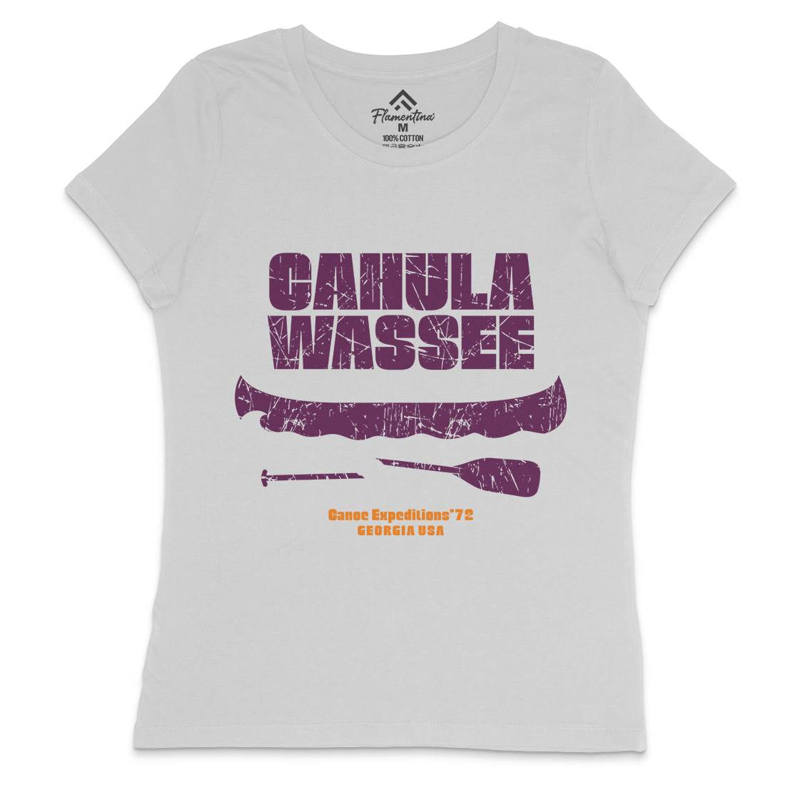 Cahulawassee Womens Crew Neck T-Shirt Horror D364