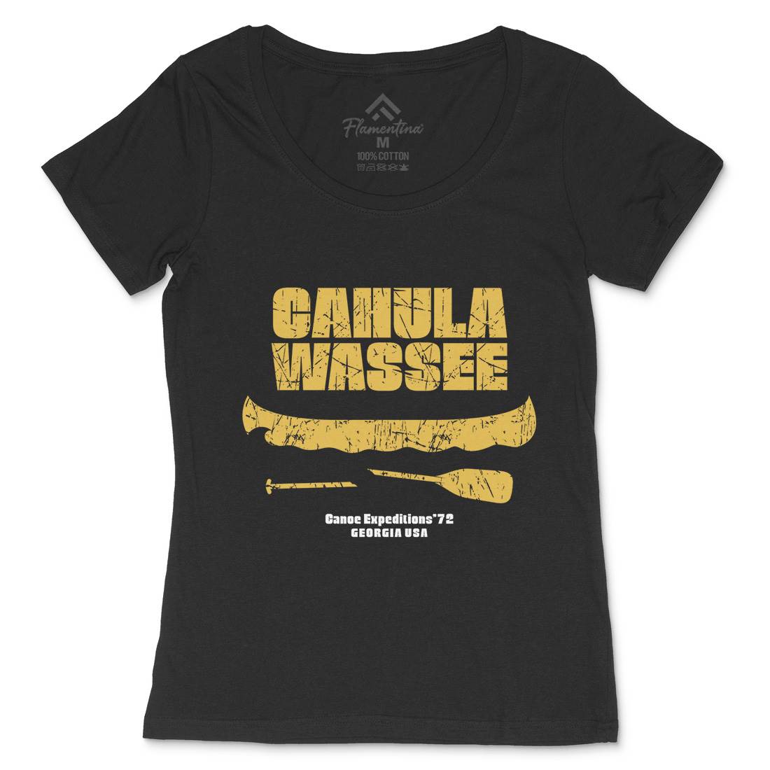Cahulawassee Womens Scoop Neck T-Shirt Horror D364