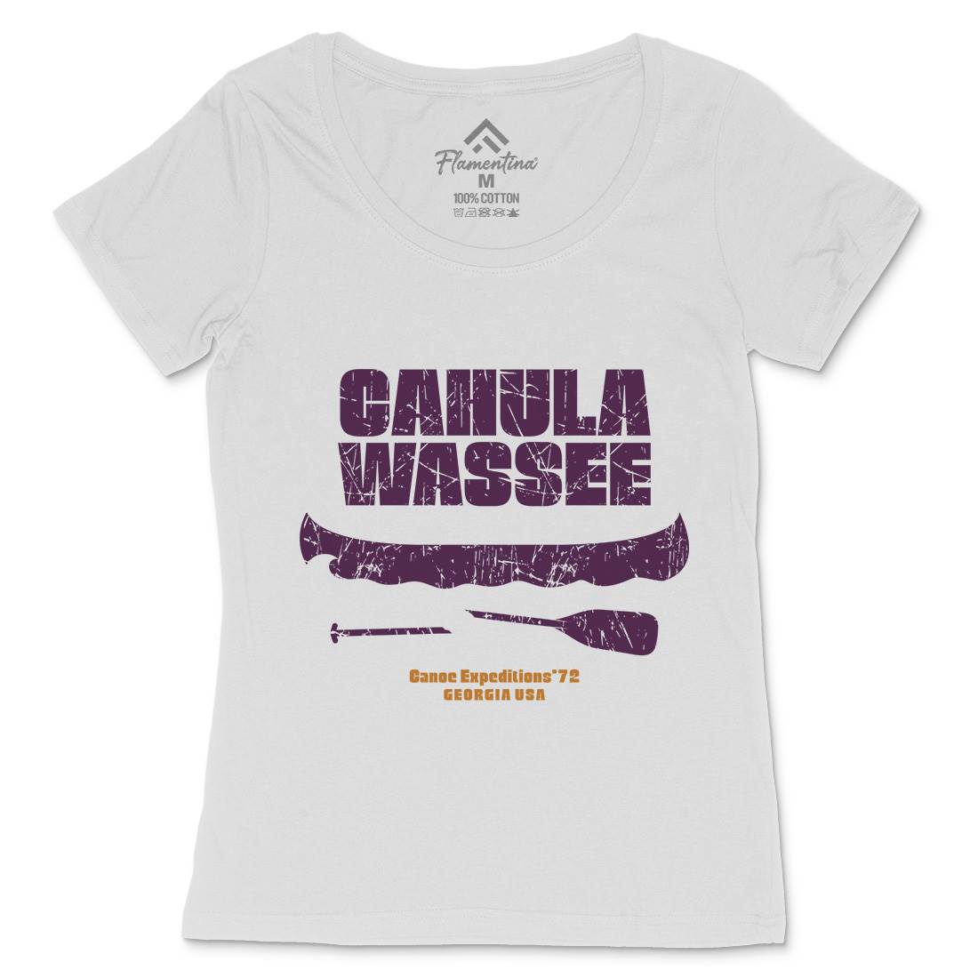 Cahulawassee Womens Scoop Neck T-Shirt Horror D364