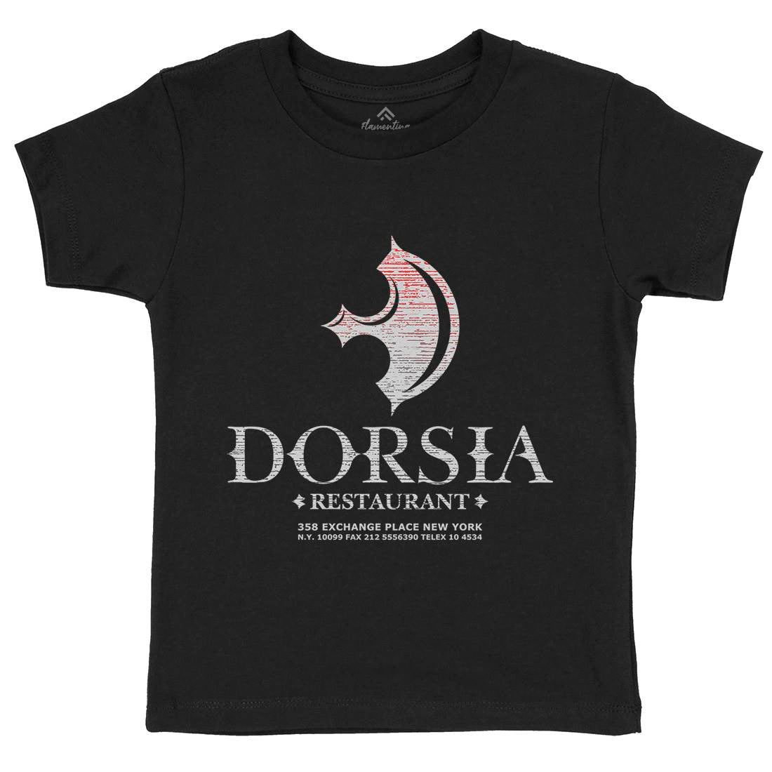 Dorsia Kids Crew Neck T-Shirt Food D365