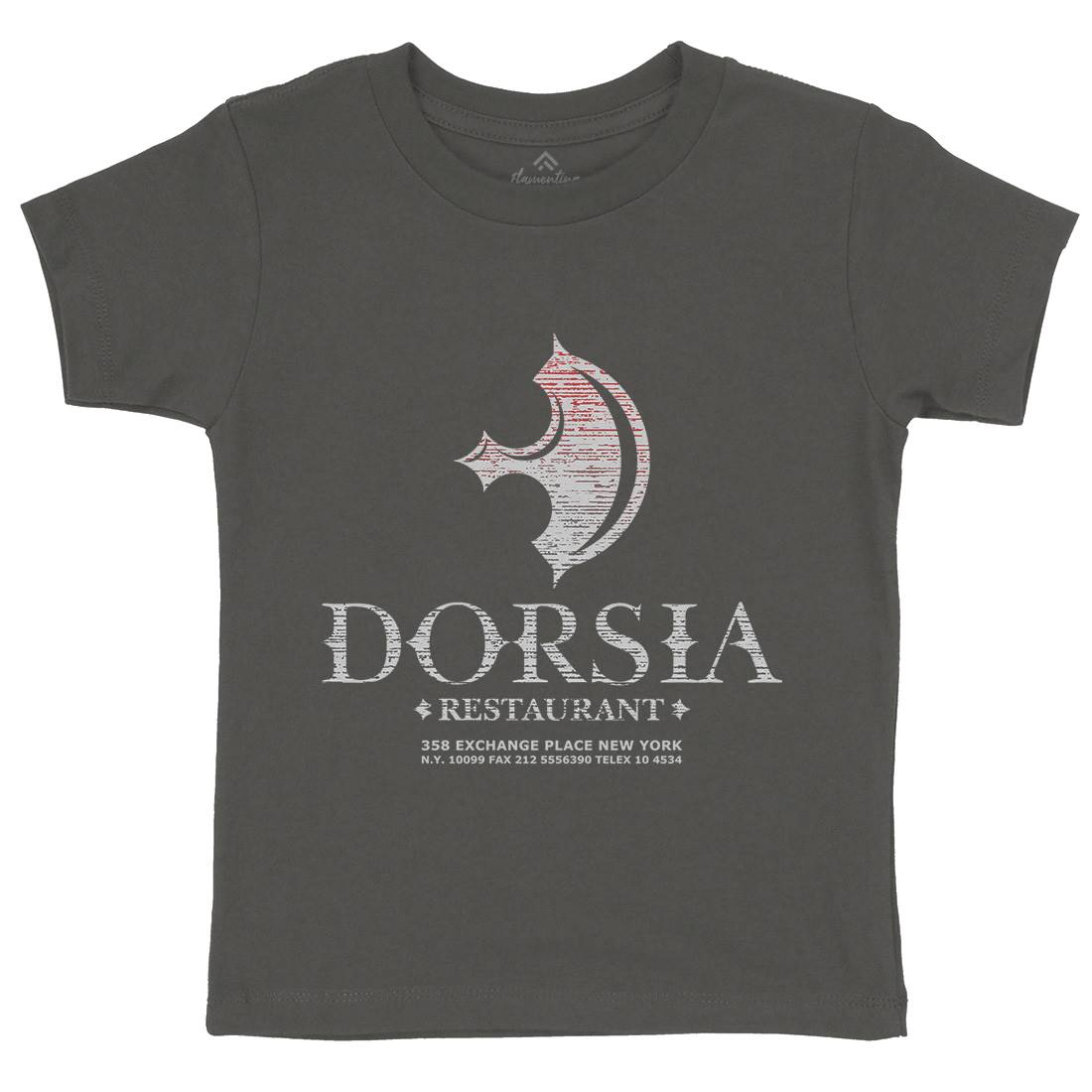 Dorsia Kids Crew Neck T-Shirt Food D365