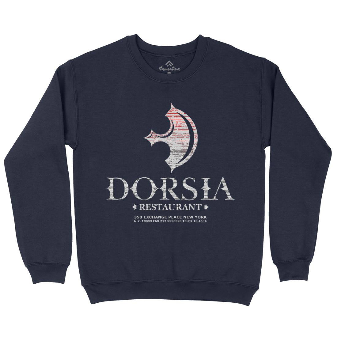Dorsia Mens Crew Neck Sweatshirt Food D365