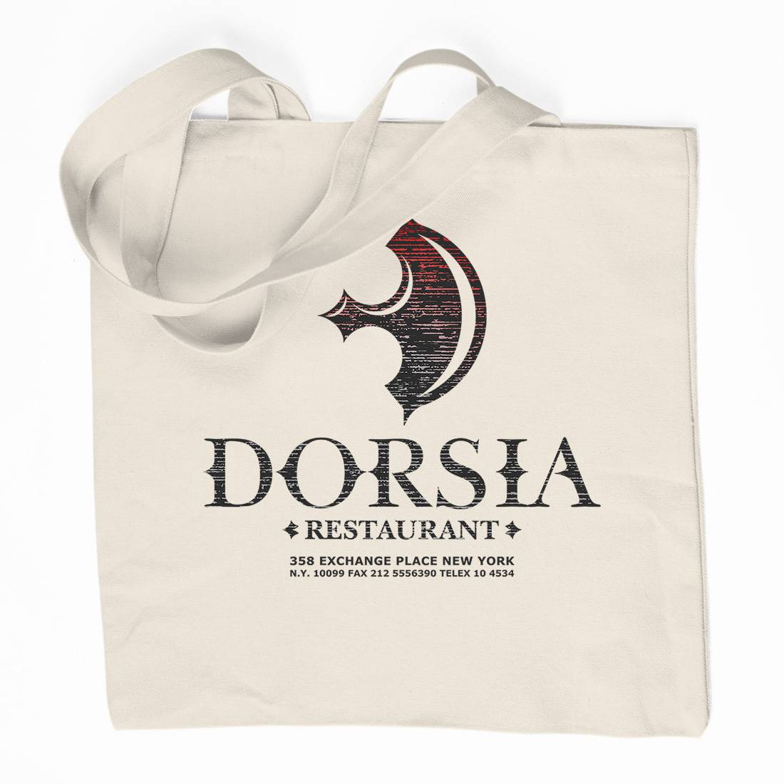 Dorsia Organic Premium Cotton Tote Bag Food D365