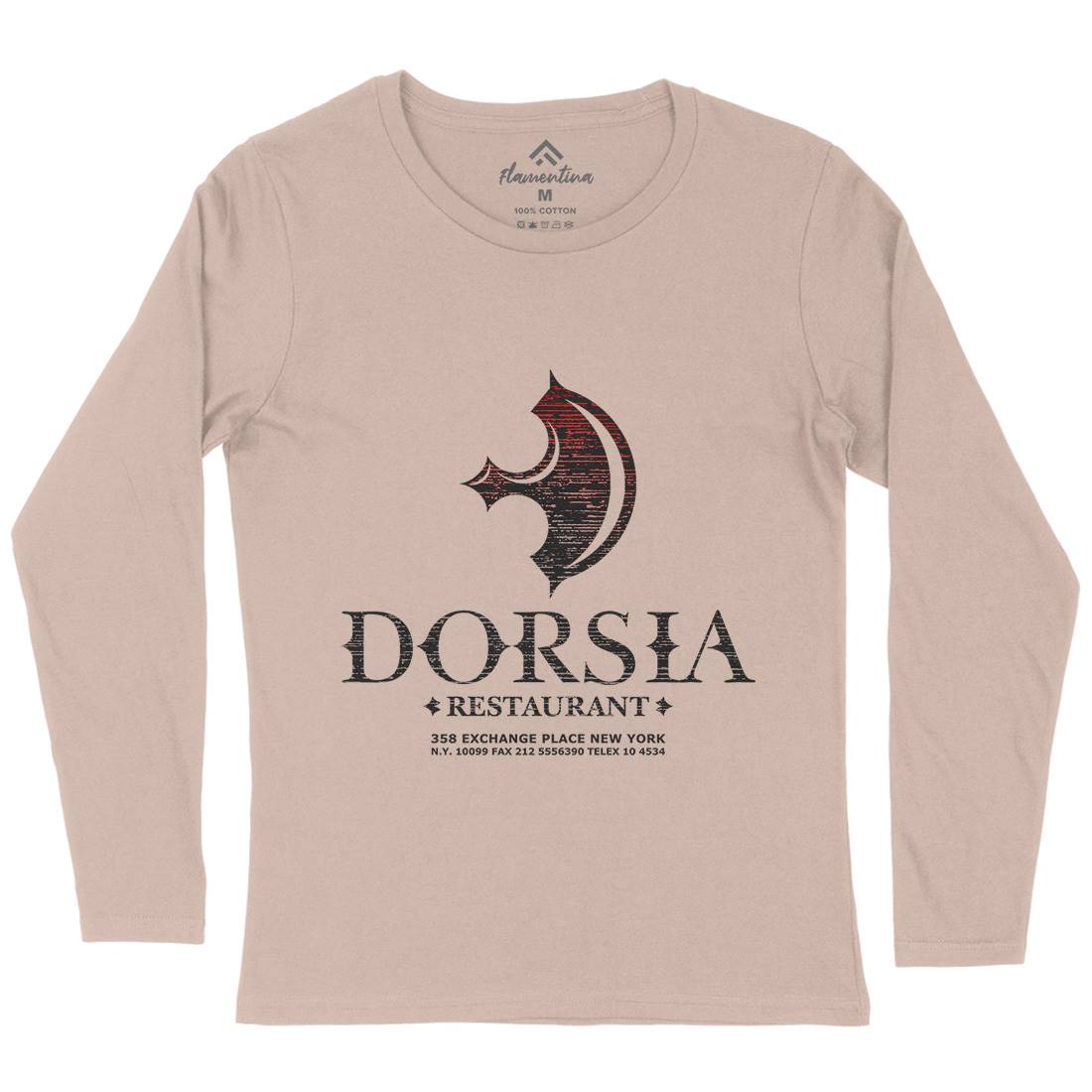 Dorsia Womens Long Sleeve T-Shirt Food D365