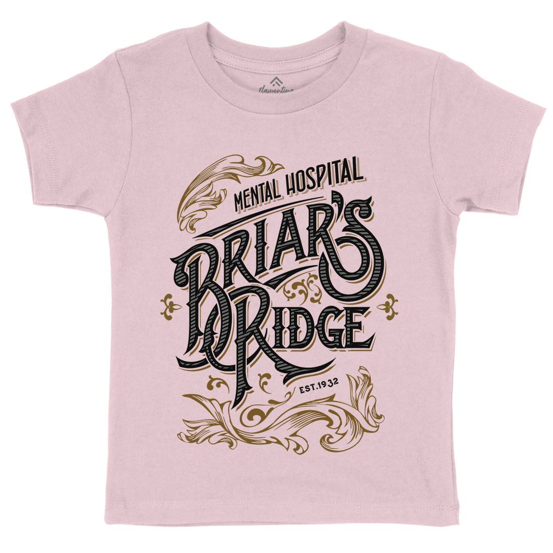 Briar Ridge Kids Crew Neck T-Shirt Retro D367