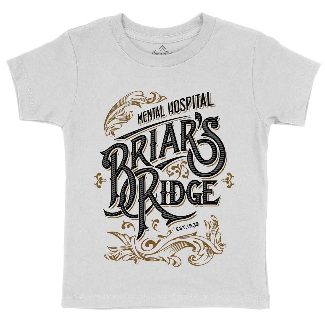 Briar Ridge Kids Organic Crew Neck T-Shirt Retro D367
