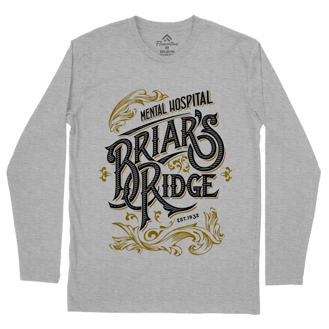 Briar Ridge Mens Long Sleeve T-Shirt Retro D367