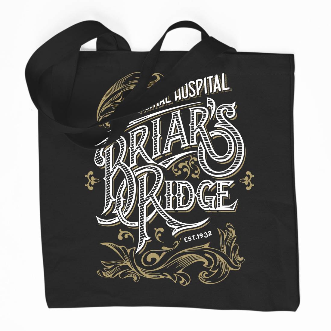 Briar Ridge Organic Premium Cotton Tote Bag Retro D367