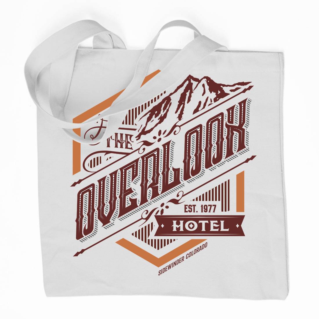 Overlook Hotel Organic Premium Cotton Tote Bag Horror D368