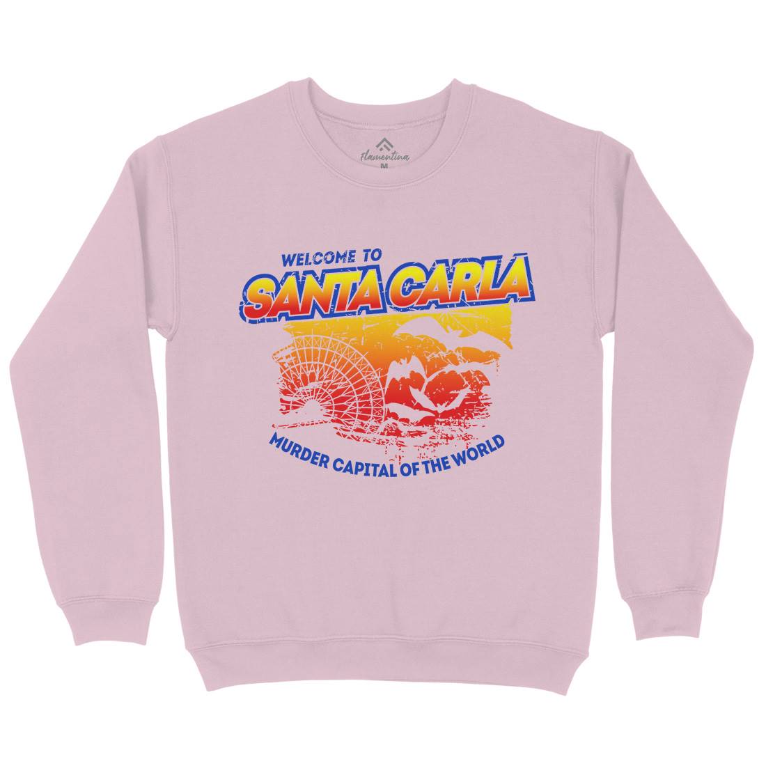 Santa Carla Kids Crew Neck Sweatshirt Horror D369